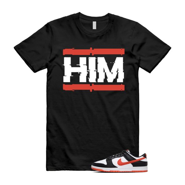 Dunk Dragon Red Black White Low Retro T Shirt Match HIM ,DV0833-108 ,DV0833-108 Jezsport.com