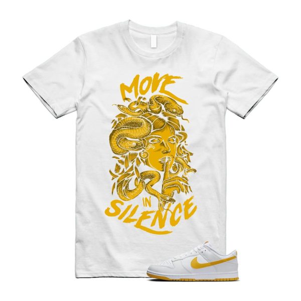 Dunk White University Gold Low T Shirt Match MIS, DQ9310-100 Jezsport.com