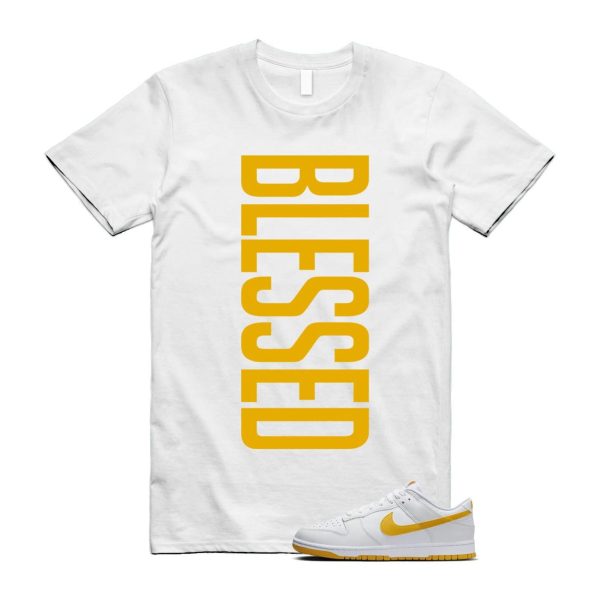 Dunk White University Gold Low T Shirt Match VERTBLS Jezsport.com