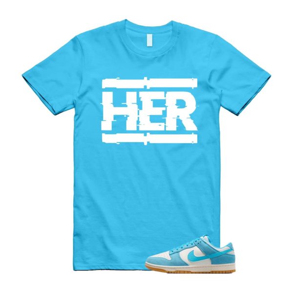 Dunk Baltic Blue Low Phantom Gum Light Brown Coconut Milk T Shirt Match HER Jezsport.com