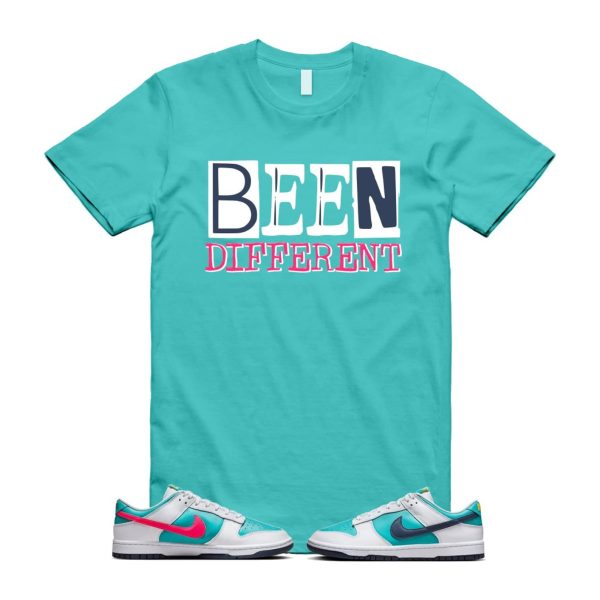 Dunk Dusty Cactus Thunder Blue White Racer Pink Laser Orange Low T Shirt Match BEEN Jezsport.com