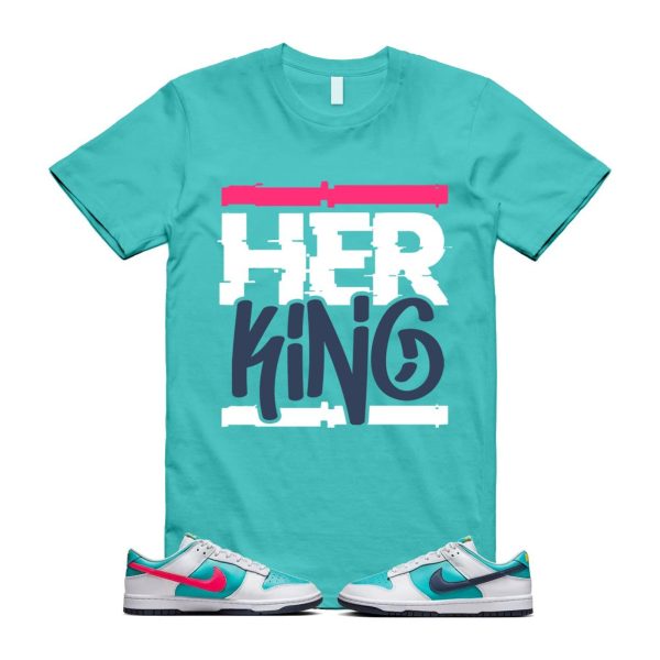 Dunk Dusty Cactus Thunder Blue White Racer Pink Laser Orange Low T Shirt Match HK ,HF4794-345 Jezsport.com