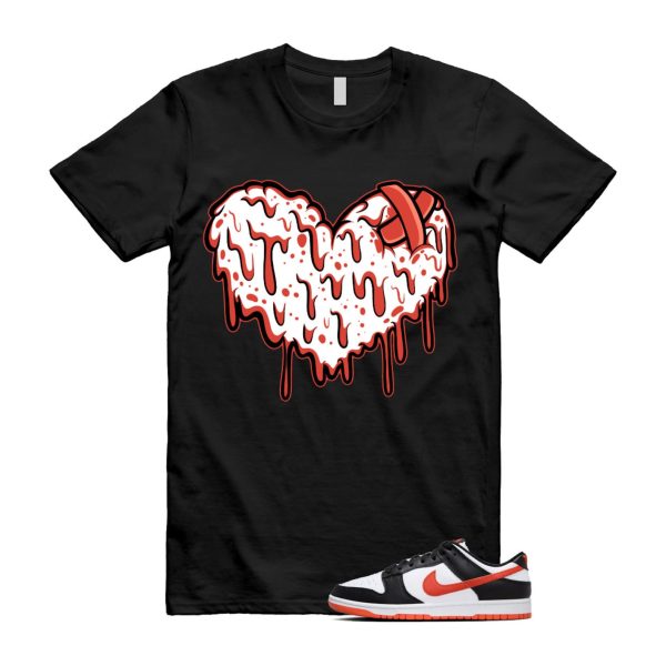 Dunk Dragon Red Black White Low Retro T Shirt Match DRHRT ,DV0833-108 ,DV0833-108 Jezsport.com