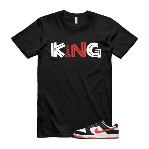 Dunk Dragon Red Black White Low Retro T Shirt Match KING ,DV0833-108 ,DV0833-108 Jezsport.com