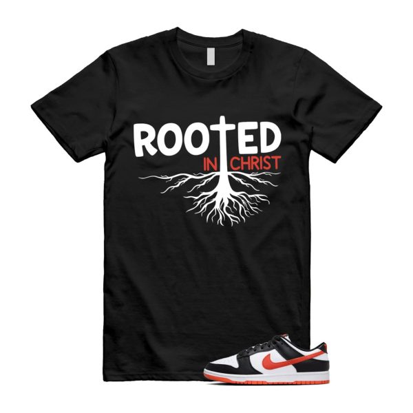 Dunk Dragon Red Black White Low Retro T Shirt Match ROOTED ,DV0833-108 ,DV0833-108 Jezsport.com