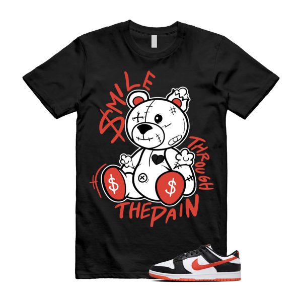 Dunk Dragon Red Black White Low Retro T Shirt Match SM2 ,DV0833-108 ,DV0833-108 Jezsport.com