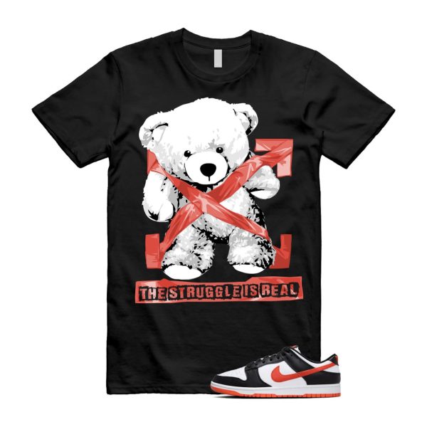 Dunk Dragon Red Black White Low Retro T Shirt Match STRUG ,DV0833-108 ,DV0833-108 Jezsport.com