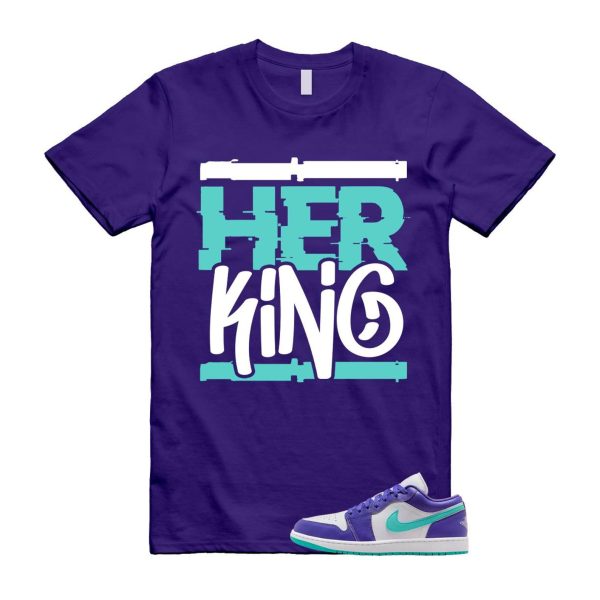 1 Psychic Purple Charlette Hornets Hyper Jade White Cone Low SE T Shirt Match HK ,HJ9013-550 Jezsport.com