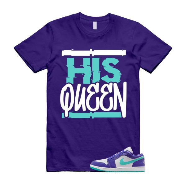 1 Psychic Purple Charlette Hornets Hyper Jade White Cone Low SE T Shirt Match HQ ,HJ9013-550 Jezsport.com