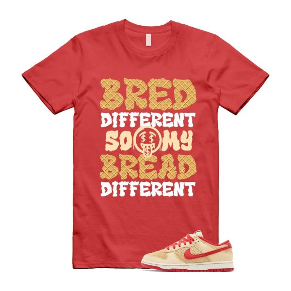 Dunk Strawberry Waffle Pale Vanilla University Red Sail Wheat Low Retro SE T Shirt Match BDBD ,HJ9100-294 Jezsport.com