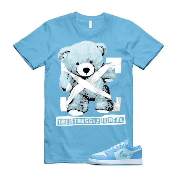 Aquarius Blue 1 Glacier Blue Hyper Violet Low SE T Shirt Match STRUG Jezsport.com