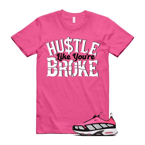 Air Max Sunder Hyper Pink Black White T Shirt Match BROKE Jezsport.com