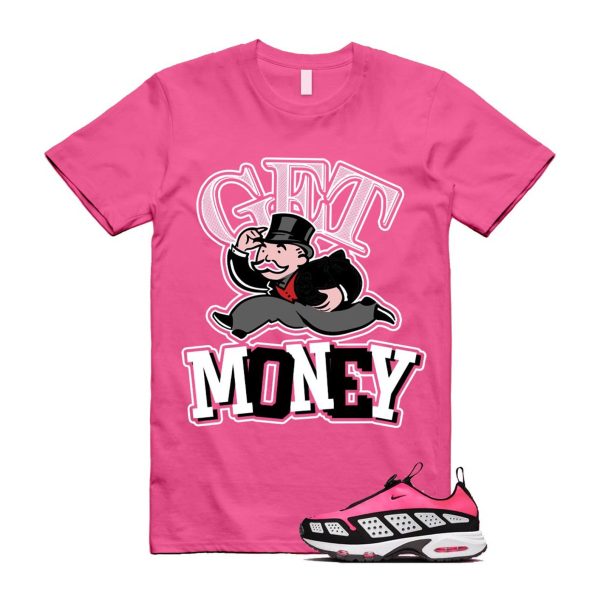 Air Max Sunder Hyper Pink Black White T Shirt Match GM Jezsport.com