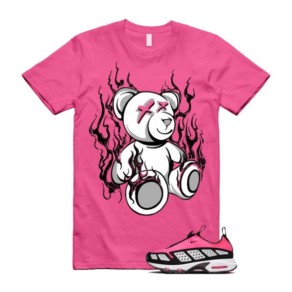 Air Max Sunder Hyper Pink Black White T Shirt Match LIT Jezsport.com