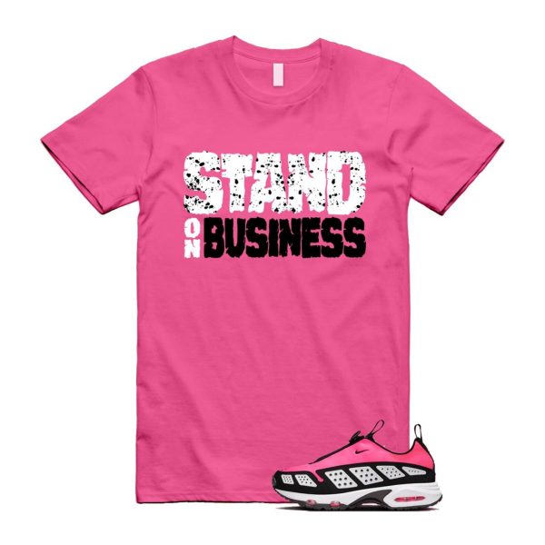 Air Max Sunder Hyper Pink Black White T Shirt Match SOB Jezsport.com