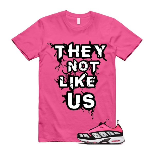 Air Max Sunder Hyper Pink Black White T Shirt Match US Jezsport.com