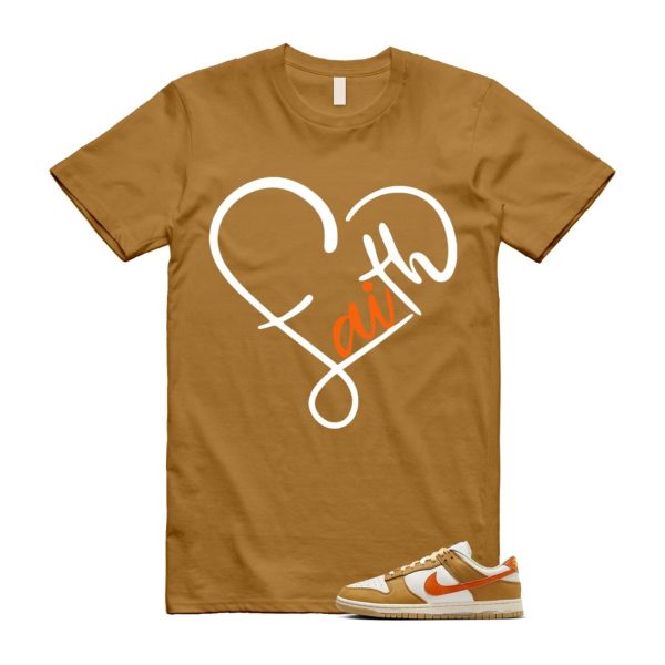 Dunk Wheat Safety Orange Sail Coconut Milk Low Retro T Shirt Match FAITH Jezsport.com