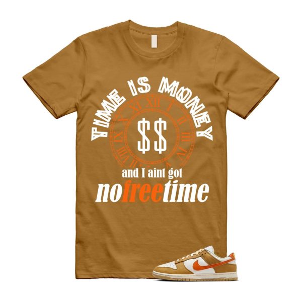 Dunk Wheat Safety Orange Sail Coconut Milk Low Retro T Shirt Match FREE TIME Jezsport.com