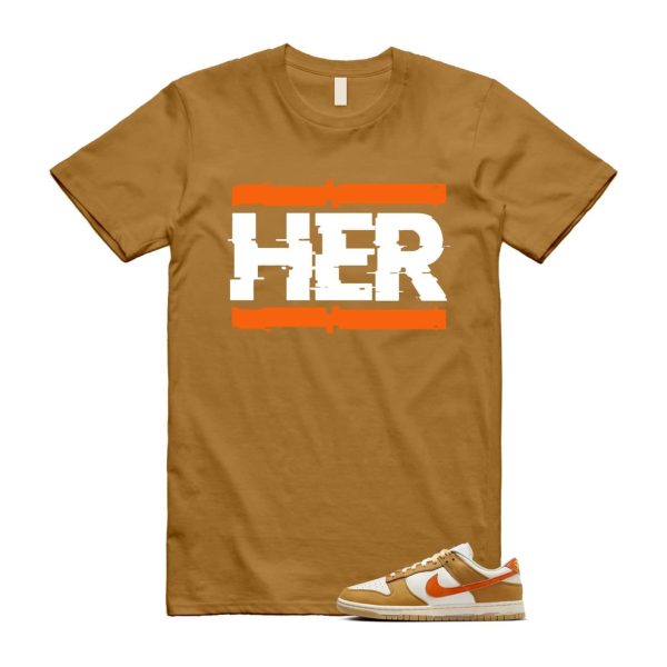 Dunk Wheat Safety Orange Sail Coconut Milk Low Retro T Shirt Match HER ,HM3729-181 Jezsport.com