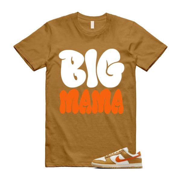 Dunk Wheat Safety Orange Sail Coconut Milk Low Retro T Shirt Match MAMA ,HM3729-181 Jezsport.com