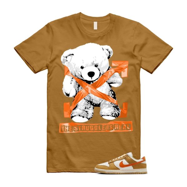 Dunk Wheat Safety Orange Sail Coconut Milk Low Retro T Shirt Match STRUG Jezsport.com