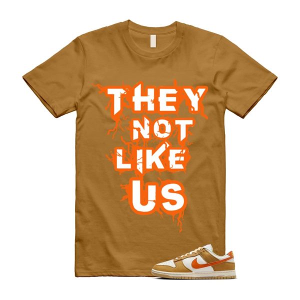 Dunk Wheat Safety Orange Sail Coconut Milk Low Retro T Shirt Match US Jezsport.com