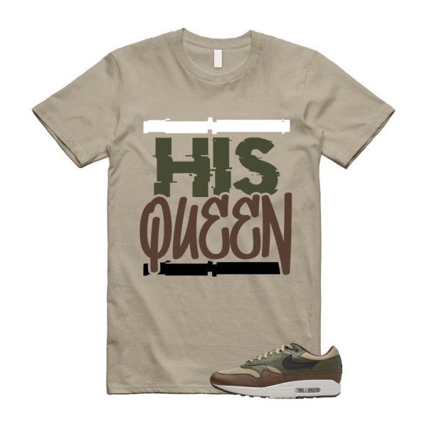 Air Max 1 Essential Premium Cargo Khaki Neutral Olive Cacao Wow T Shirt Match HQ Jezsport.com