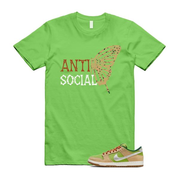 Dunk Escargot SB Low Sesame Pear Fir Sail Light British Tan T Shirt Match ASB ,FQ7585-200 Jezsport.com