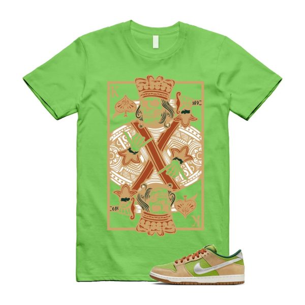 Dunk Escargot SB Low Sesame Pear Fir Sail Light British Tan T Shirt Match KC ,FQ7585-200 Jezsport.com