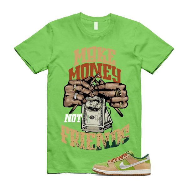 Dunk Escargot SB Low Sesame Pear Fir Sail Light British Tan T Shirt Match MM ,FQ7585-200 Jezsport.com