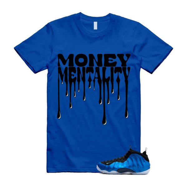 Foamposite Royal International Blue One Air White Black Clear T Shirt Match MENTALITY ,FQ8181-511 Jezsport.com