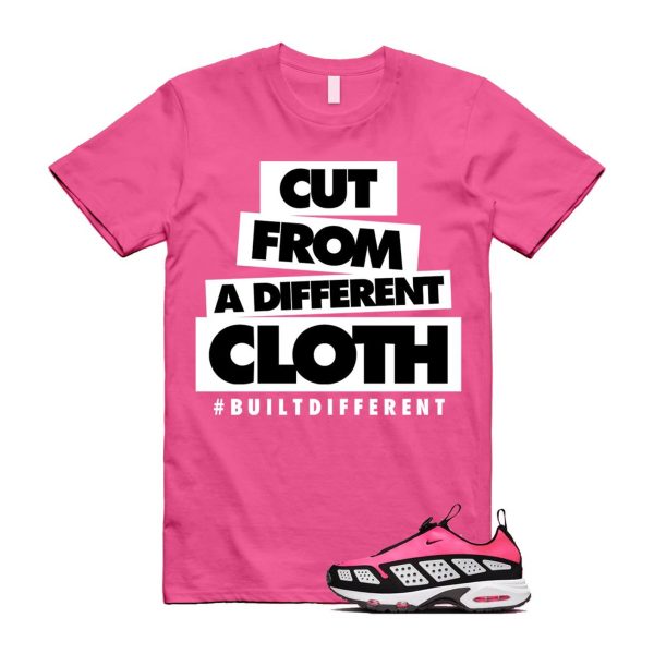 Air Max Sunder Hyper Pink Black White T Shirt Match CLOTH Jezsport.com