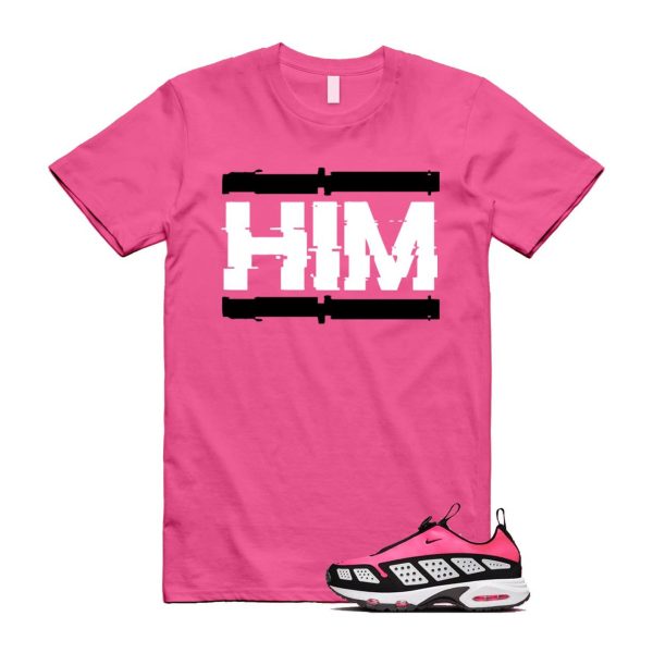 Air Max Sunder Hyper Pink Black White T Shirt Match HIM Jezsport.com