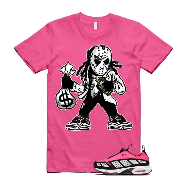 Air Max Sunder Hyper Pink Black White T Shirt Match JASON Jezsport.com