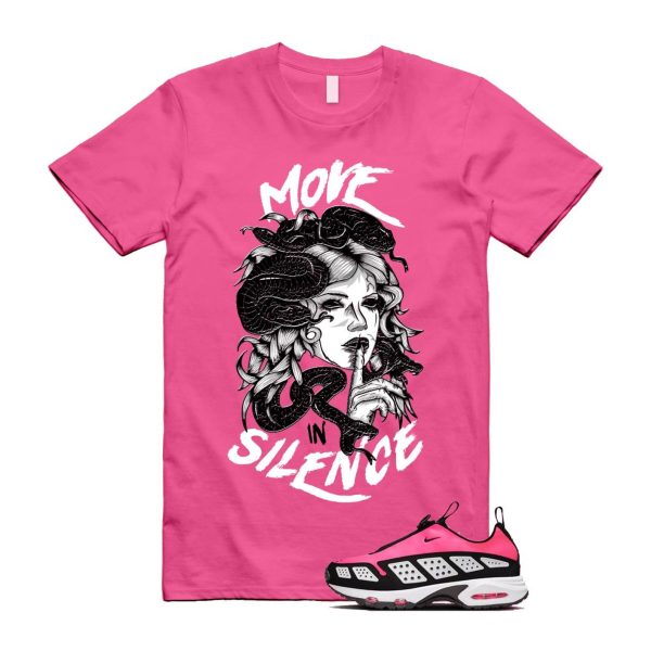 Air Max Sunder Hyper Pink Black White T Shirt Match MIS Jezsport.com