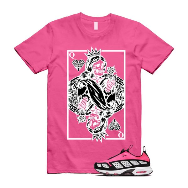 Air Max Sunder Hyper Pink Black White T Shirt Match QC Jezsport.com