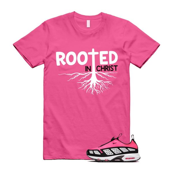 Air Max Sunder Hyper Pink Black White T Shirt Match ROOTED Jezsport.com