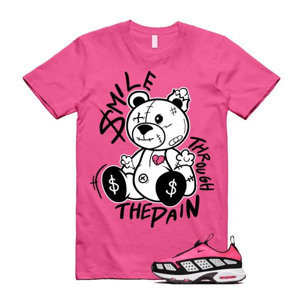 Air Max Sunder Hyper Pink Black White T Shirt Match SM2 Jezsport.com