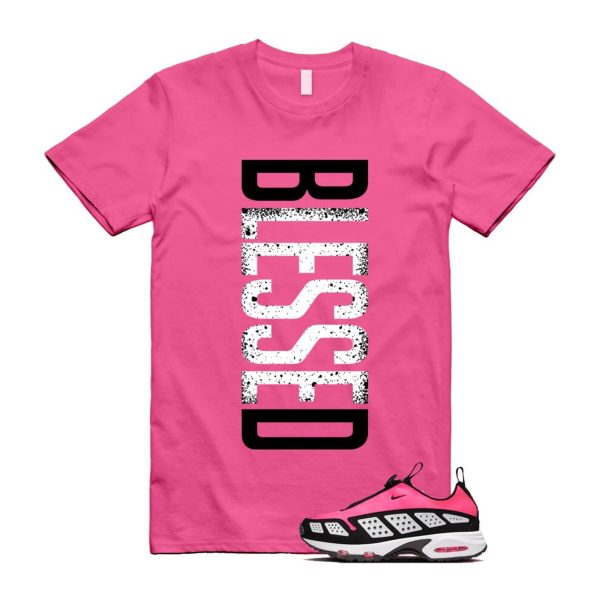 Air Max Sunder Hyper Pink Black White T Shirt Match VERTBLS Jezsport.com