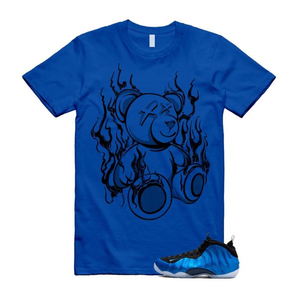 Foamposite Royal International Blue One Air White Black Clear T Shirt Match LIT ,FQ8181-511 Jezsport.com