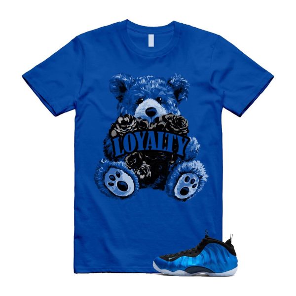 Foamposite Royal International Blue One Air White Black Clear T Shirt Match LYLTY ,FQ8181-511 Jezsport.com