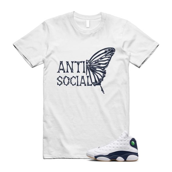 13 Midnight Navy White T Shirt Match ASB ,414571-140 Jezsport.com