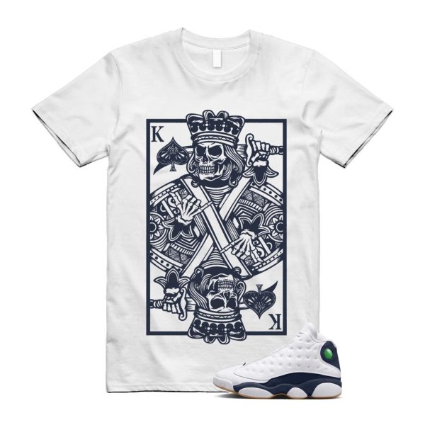 13 Midnight Navy White T Shirt Match KC ,414571-140 Jezsport.com