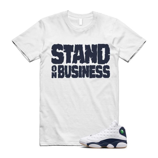 13 Midnight Navy White T Shirt Match SOB ,414571-140 Jezsport.com