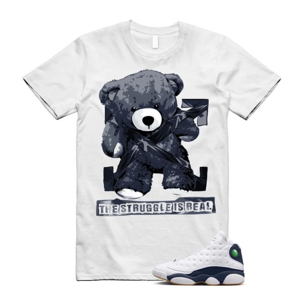 13 Midnight Navy White T Shirt Match STRUG ,414571-140 Jezsport.com