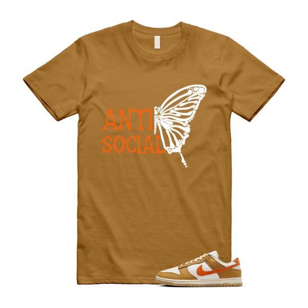 Dunk Wheat Safety Orange Sail Coconut Milk Low Retro T Shirt Match ASB Jezsport.com