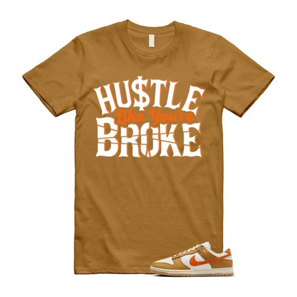 Dunk Wheat Safety Orange Sail Coconut Milk Low Retro T Shirt Match BROKE Jezsport.com