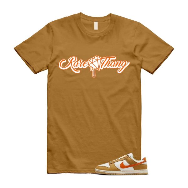 Dunk Wheat Safety Orange Sail Coconut Milk Low Retro T Shirt Match RARE Jezsport.com