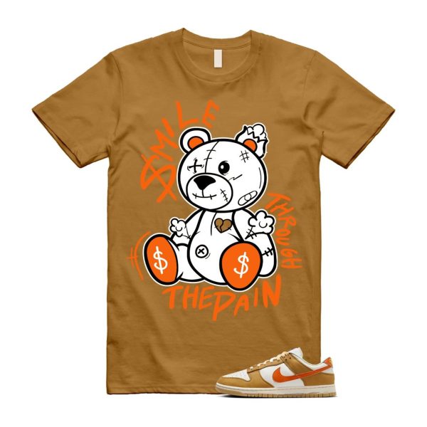 Dunk Wheat Safety Orange Sail Coconut Milk Low Retro T Shirt Match SM2 Jezsport.com