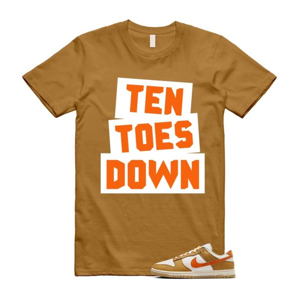 Dunk Wheat Safety Orange Sail Coconut Milk Low Retro T Shirt Match TTD Jezsport.com